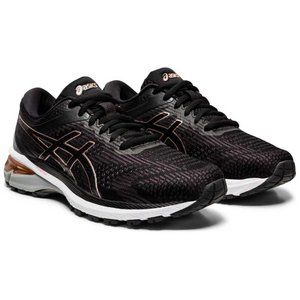 Asics GT 2000 8 Running Shoes (Black, Rose Gold) size 9N